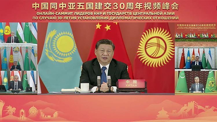 Orta Asya-Çin Zirvesi 6 liderin katılımıyla gerçekleştirildi