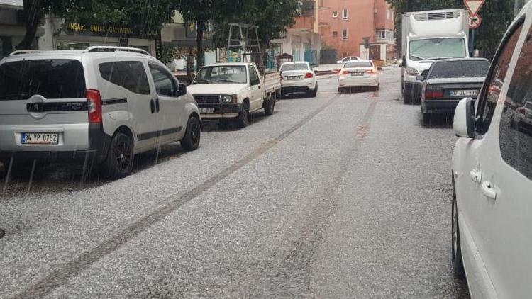 Alanya’ya 53 yıl aradan sonra kar yağdı 10 dakikada beyaza büründü