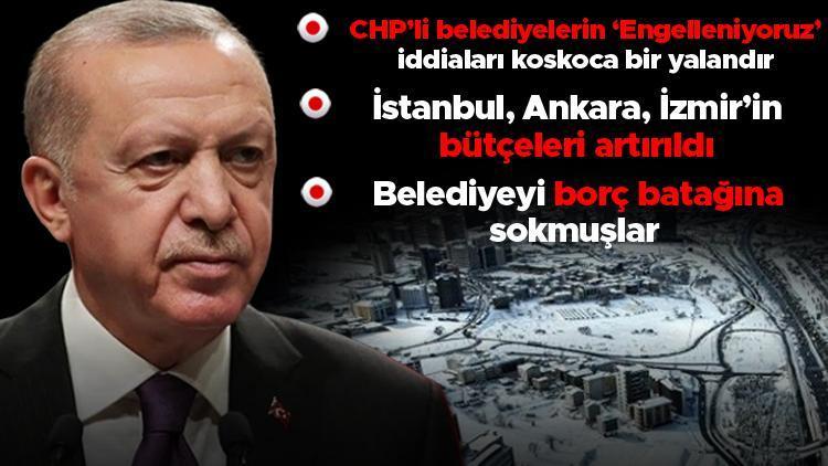 Son dakika: İstanbulda karla mücadele... Erdoğandan ilk yorum: Basiretsizliktir