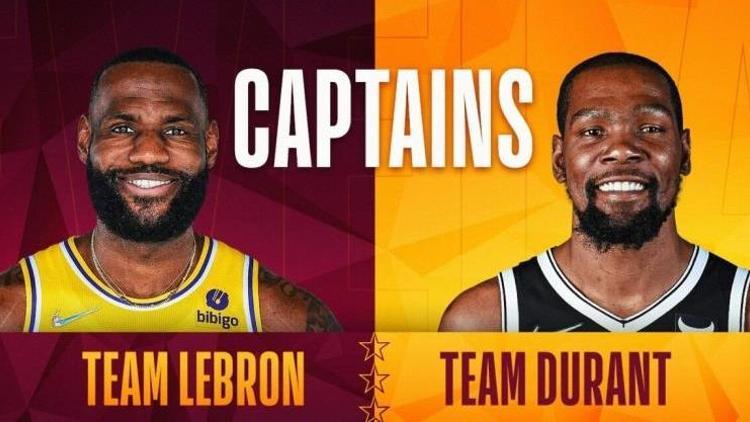 NBA All Starda kaptanlar ve ilk 5ler belli oldu LeBron James ilk kez...
