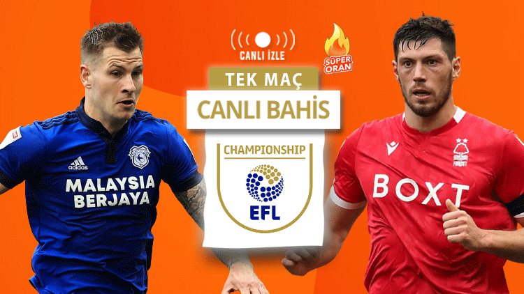 EFL Championship keyfi Misli.comda bir başka Cardiff-Nottingham maçına iddaa oynayanların %20si...