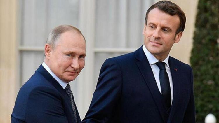 Putin ve Macrondan kritik görüşme