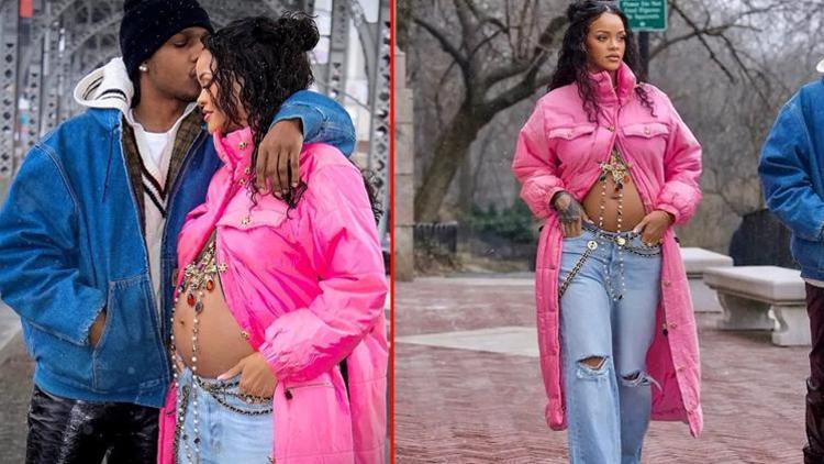 Rihanna hamile Kilo aldıkça hakkında söylenti çıkıyordu, sonunda gerçekten bebek bekliyor