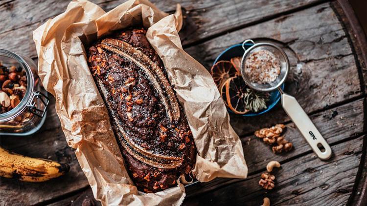 Glutensiz Muzlu Çikolatalı Kek Tarifi