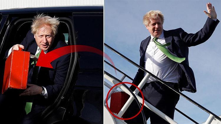 Tarihi zirve öncesi dikkat çeken detay... Boris Johnson Ukraynaya bu çanta ile gitti