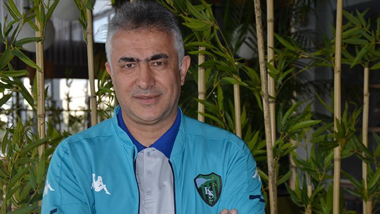 Kocaelisporda Mehmet Altıparmakın hedefi play-off