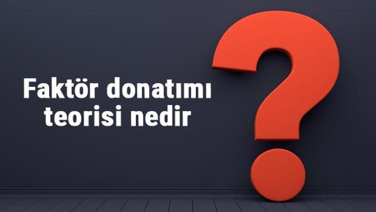 Faktör donatımı teorisi nedir ve kimin buluşudur Faktör donatımı teorisi örnekleri ve özellikleri