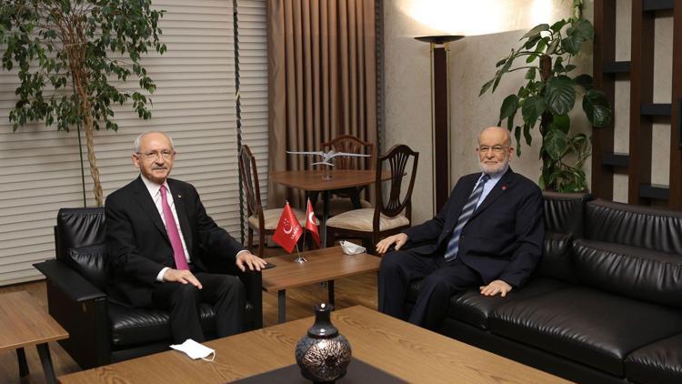 Kılıçdaroğlu, Karamollaoğlunu ziyaret etti