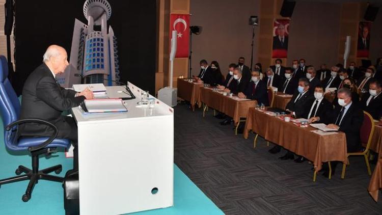 MHP lideri Bahçeliden 2023te yapılacak seçim için Hazırlıklı olun talimatı