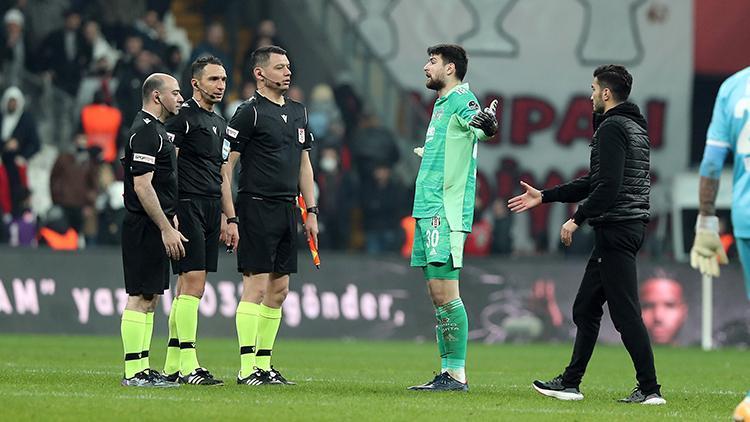 Beşiktaşta Ersin Destanoğlundan hakem Abdulkadir Bitigene uyarı tepkisi