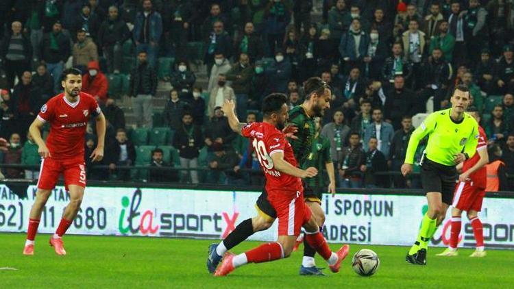 Kocaelispor evinde Boluspora kaybetti