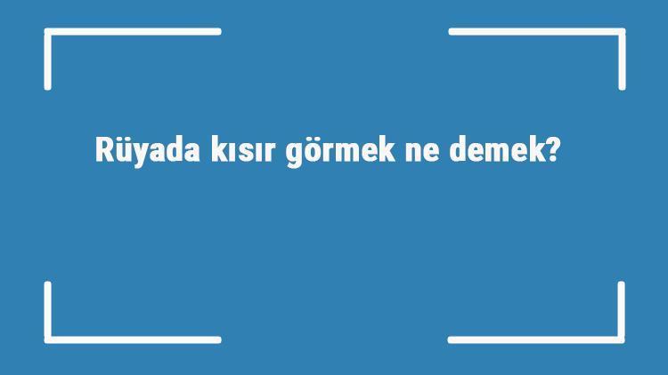 Rüyada kısır görmek ne demek Rüyada kısır yapmak, yemek ve dağıtmak tabiri