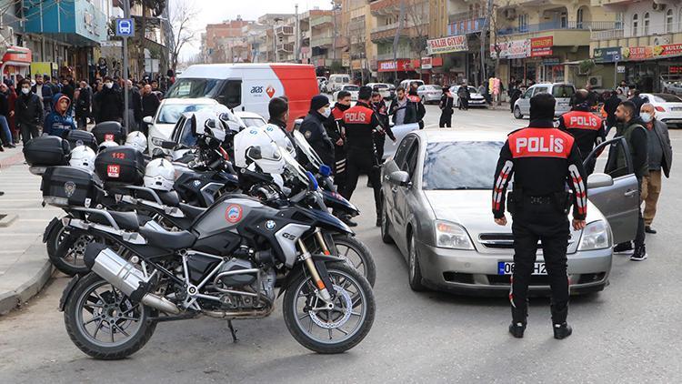 Şanlıurfada 200 polisle asayiş uygulaması: 45 gözaltı