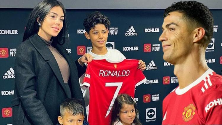 Cristiano Ronaldonun oğlu Ronaldo Jr. Manchester Uniteda imza attı