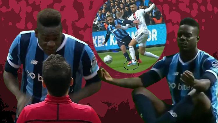 Son Dakika: Adana Demirspor - Beşiktaş maçında gündem yine Balotelli Gol iptal olunca çılgına döndü ve...