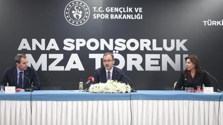 Bakan Kasapoğlu: Sponsorların maddi ve manevi desteği çok önemli...