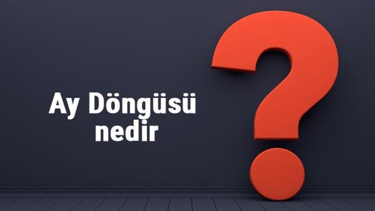 Ay döngüsü nedir ve nasıl olur Ay döngüsü isimleri ve aşamaları