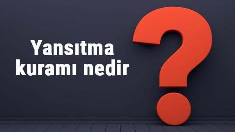 Yansıtma kuramı nedir Yansıma kuramı örnekleri ve hakkında bilgiler