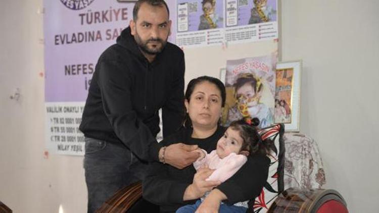 SMA hastası Nefesin anne ve babasından elektrik nöbeti