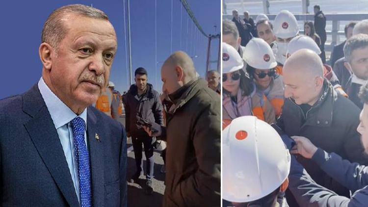 Cumhurbaşkanı Erdoğandan 1915 Çanakkale Köprüsü paylaşımı