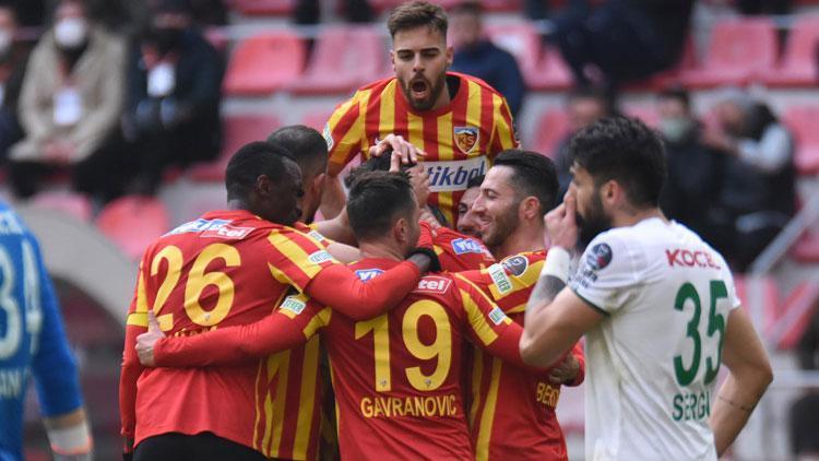 Kayserispor 2-1 Giresunspor (Maçın özeti)