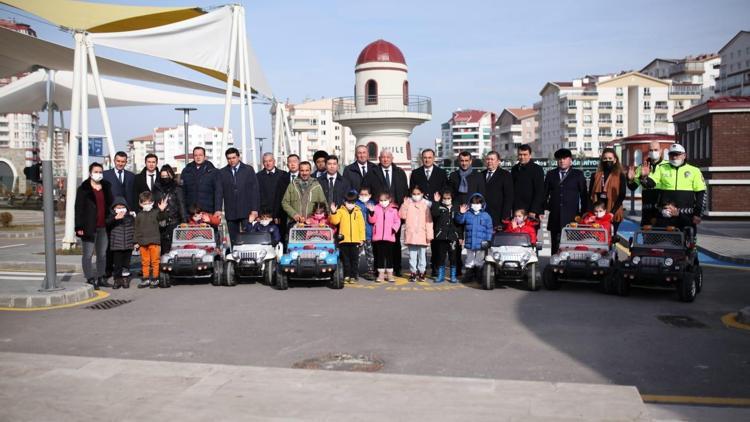 Özbekistanlı Heyet Trafik Eğitim Parkı’nda