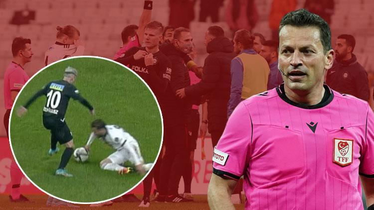Beşiktaş - Altay maçına damga vuran penaltı tartışması