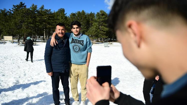 Altındağlı gençler kış pikniğinde buluştu