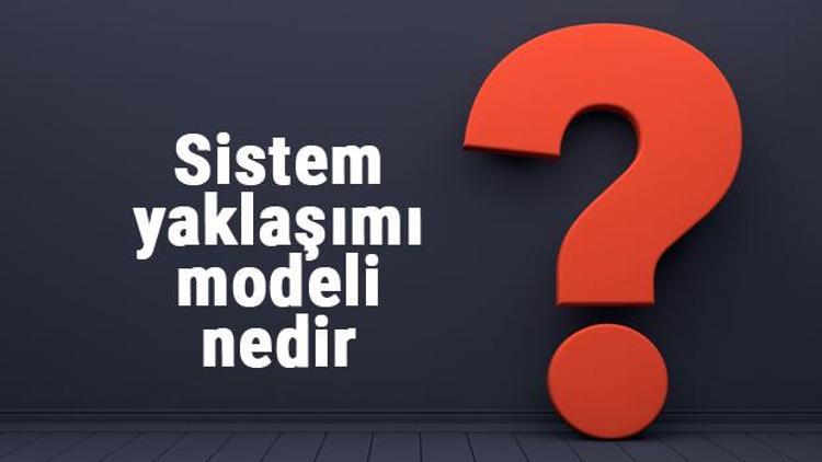 Sistem yaklaşımı modeli nedir ve özellikleri nelerdir Sistem yaklaşımı örnekleri ve hakkında bilgi