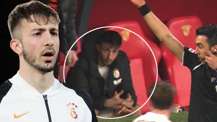 Son dakika: Göztepe-Galatasaray maçında Halil Dervişoğlunun karesi çok konuşuldu