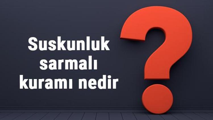 Suskunluk sarmalı kuramı nedir ve en önemli iki kavram nelerdir Örnekleri ve özellikleri