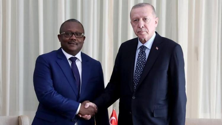 Cumhurbaşkanı Erdoğan, Gine Bissau Cumhurbaşkanı Sissoco ile görüştü