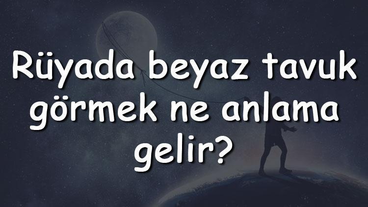 Rüyada beyaz tavuk görmek ne anlama gelir? Rüyada beyaz tavuk kesmek ve eti yemek tabiri