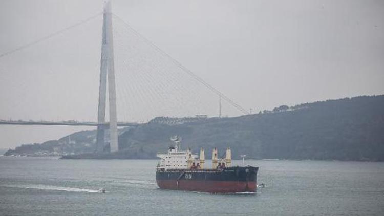 Odessa açıklarında vurulan Türk gemisi İstanbul Boğazına girdi