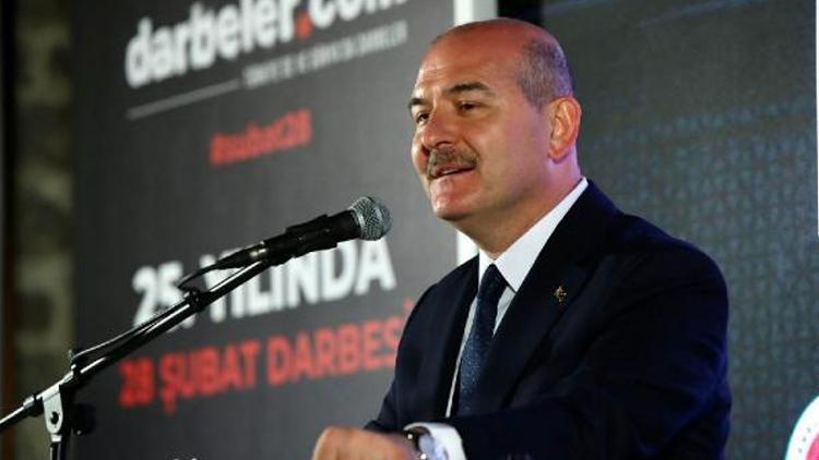 Bakan Soylu: 28 Şubat ittifakının toplanmasının bize zararı yoktur