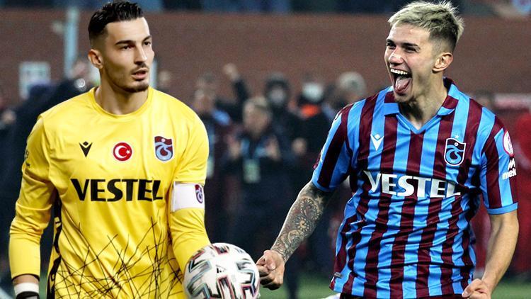 Trabzonsporda Uğurcan Çakır ve Berat Özdemirden açıklamalar Hedef iki kupa