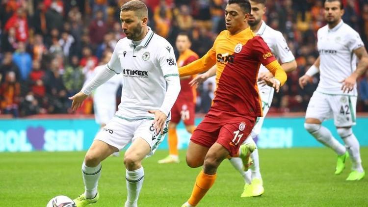 Konyasporun Galatasaraya şansı tutmuyor