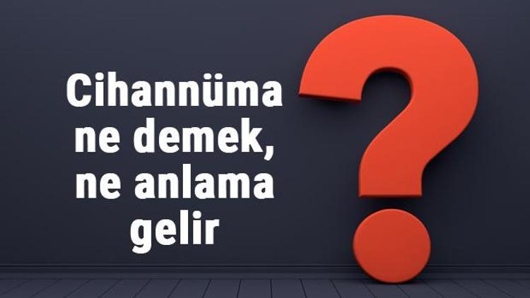 Cihannüma ne demek, ne anlama gelir TDKya göre cihannüma kelimesinin anlamı