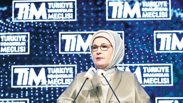 Emine Erdoğan, İhracatın Güçlü Kadınları Ödül Töreni’nde konuştu: Güçlü kadınlar yolları açıyor