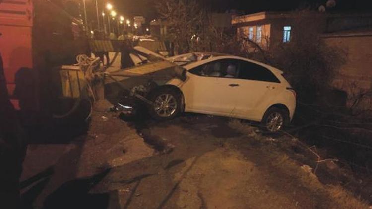 Kaza yerine otomobil daldı Acı haber: 1 polis şehit, 1 ölü, 4 yaralı