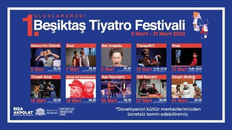 Uluslararası Beşiktaş Tiyatro Festivali başladı