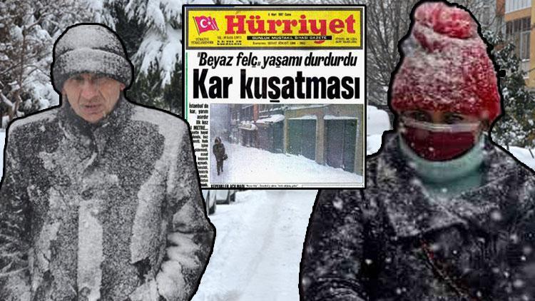 İstanbulda kar fırtınası alarmı 1987 Martı gibi olacak mı