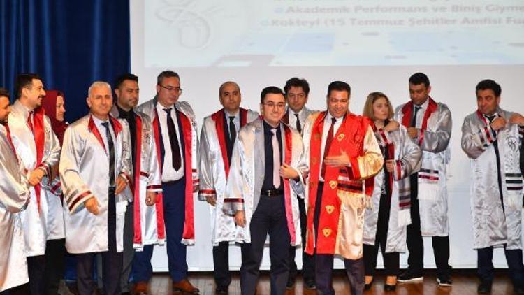 OKÜ’de akademik performans ve biniş giyme töreni