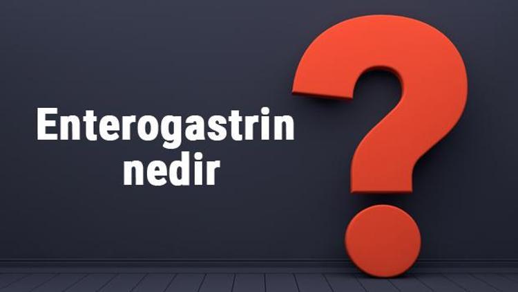 Enterogastrin nedir Enterogastrin hakkında kısaca bilgi