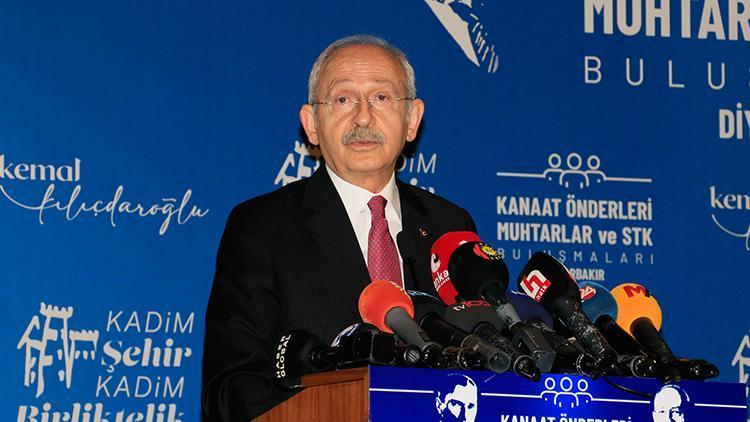 Kılıçdaroğlu: Türkiyenin var olan sorunlarının tamamını çözeceğiz