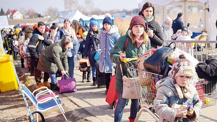 2.8 milyon Ukraynalı evden uzakta