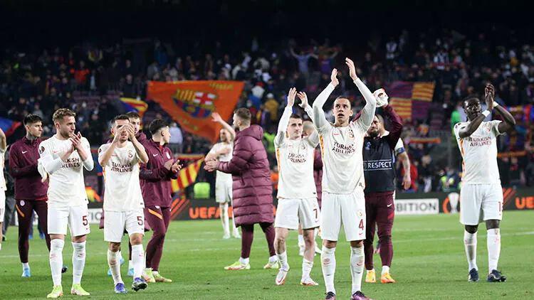 Galatasaray, UEFA Avrupa Liginde çeyrek final bileti peşinde Rakip Barcelona...