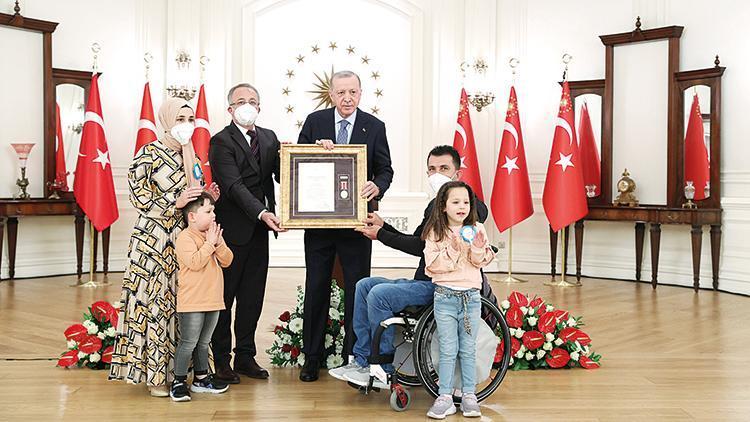 Cumhurbaşkanı Erdoğan: Bu topraklar bize şehit ve gazilerimizin emaneti