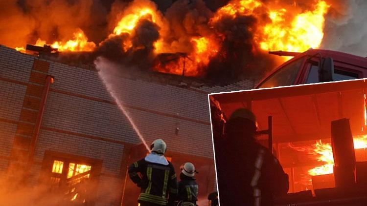 Son Dakika | Ukrayna - Rusya savaşında son durum gelişmeleri... Kievde büyük yangın