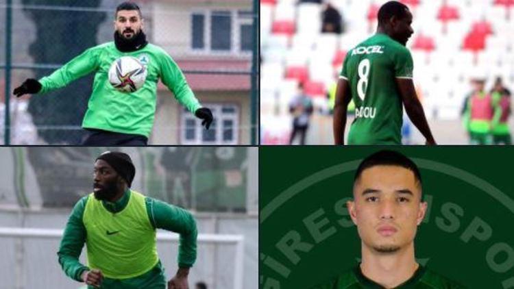 Giresunspor’da 4 oyuncuya milli davet geldi